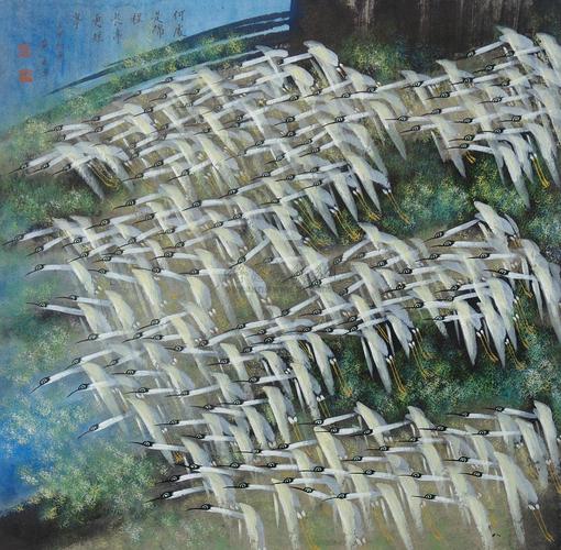 【群鳥圖 立軸】拍賣品_圖片_價格_鑒賞_繪畫_雅昌藝術(shù)品拍賣網(wǎng)